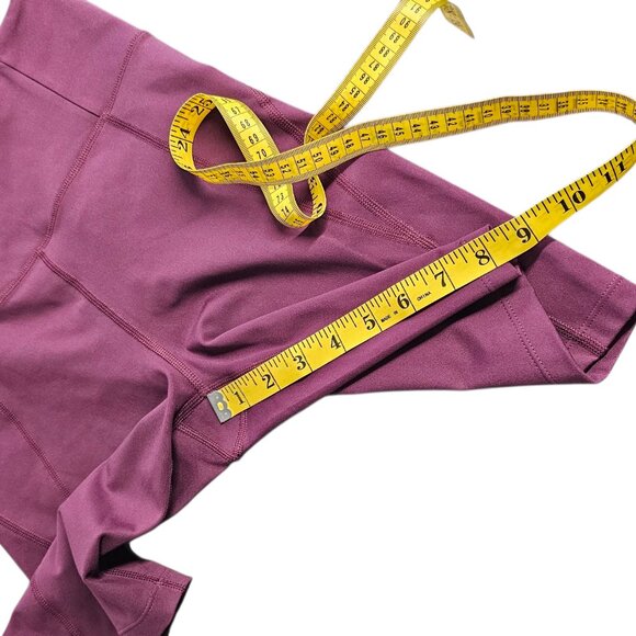 Girlfriend Collective Womens Bike Shorts, Athletic, Purple, Gym, Size Small - Picture 9 of 9